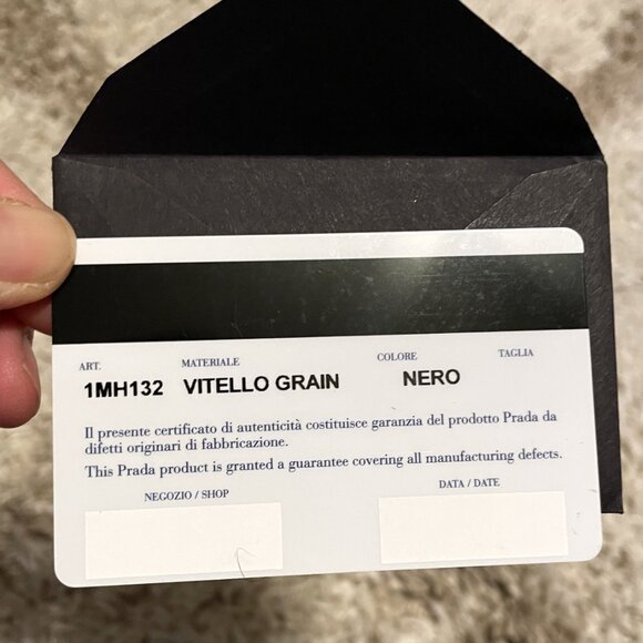Prada Black Leather Long Wallet (Authentic, Calfskin) - Picture 13 of 16